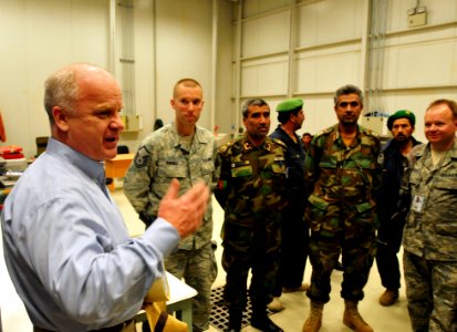 Col. Thomas x. Hammes (Ret.) visits the Air Corps base in Kabul (4539900421)