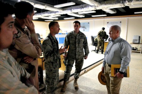 Col. Thomas x. Hammes (Ret.) visits the Air Corps base in Kabul (4540532168)
