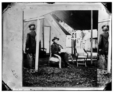 Cold Harbor, Virginia. U.S. Grant at his headquarters LOC cwpb.01694