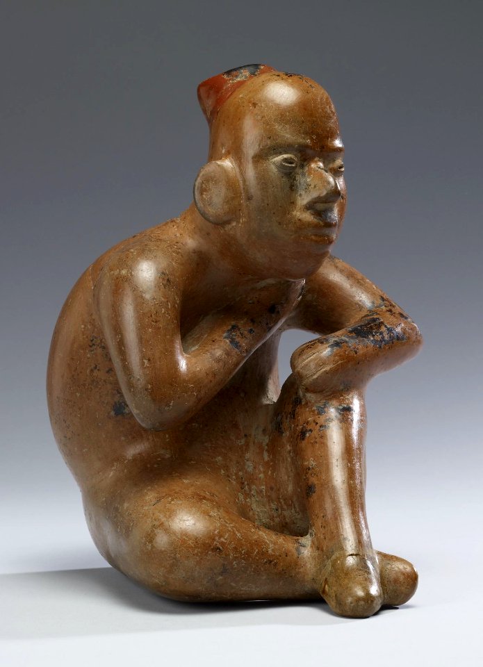 Colima - Seated Figure - Walters 20092016 - Three Quarter Right