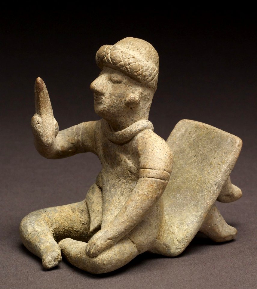 Colima - Group of Figurines and Architectural Model - Walters 20092033 - Three Quarter Front (2) (3)