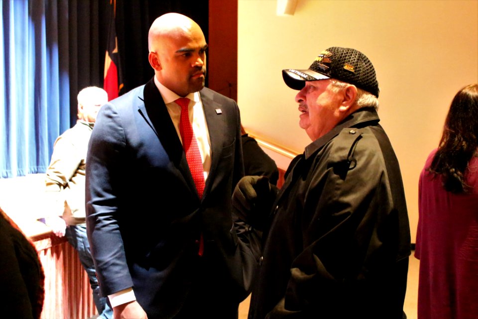 Colin Allred - Vets Town Hall 11.12.2019 02