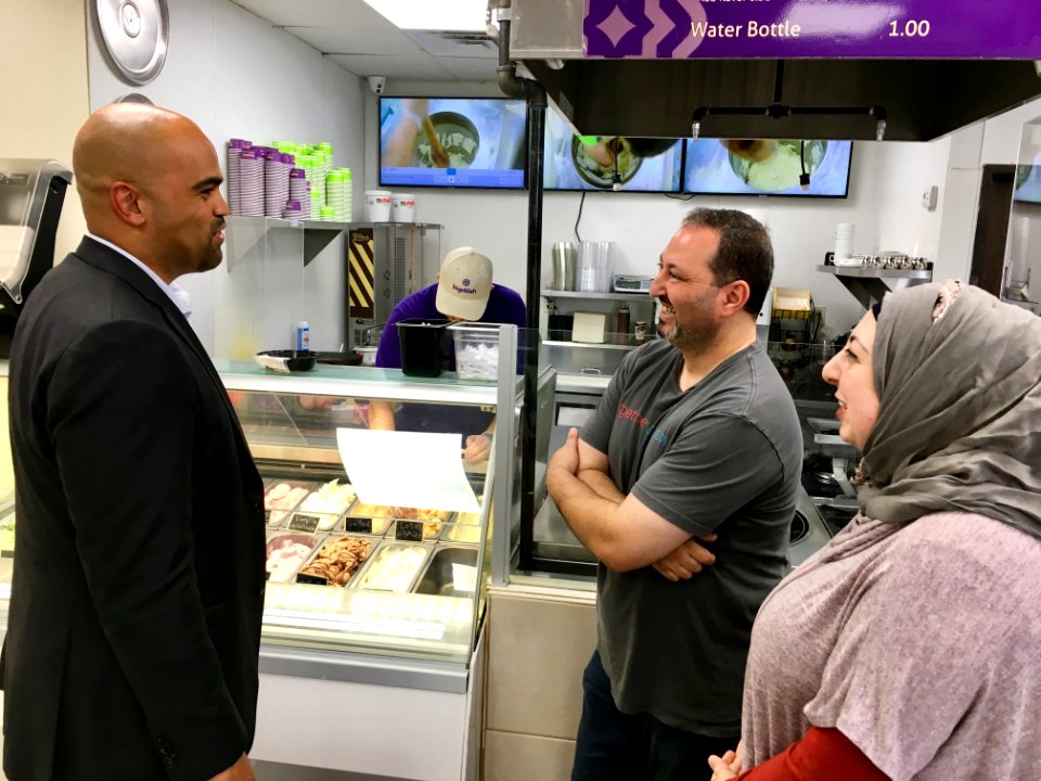Colin Allred at BigDash Ice Cream 02