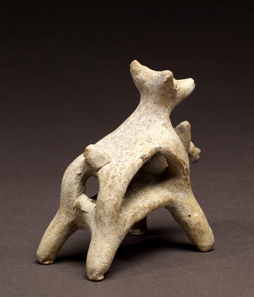 Colima - Group of Figurines and Architectural Model - Walters 20092033 - Three Quarter Back (2)