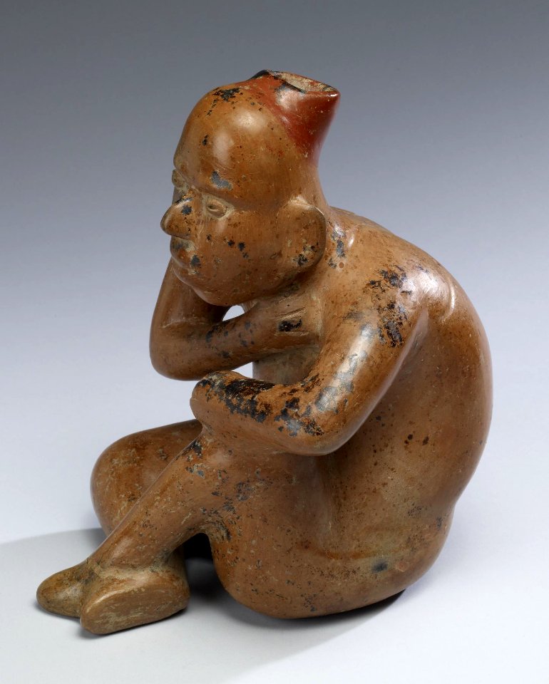 Colima - Seated Figure - Walters 20092016 - Three Quarter Left