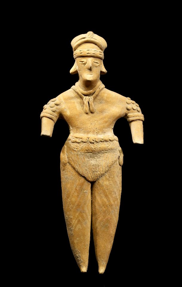 Colima - One of Four Figures, Standing Female - Walters 200920601