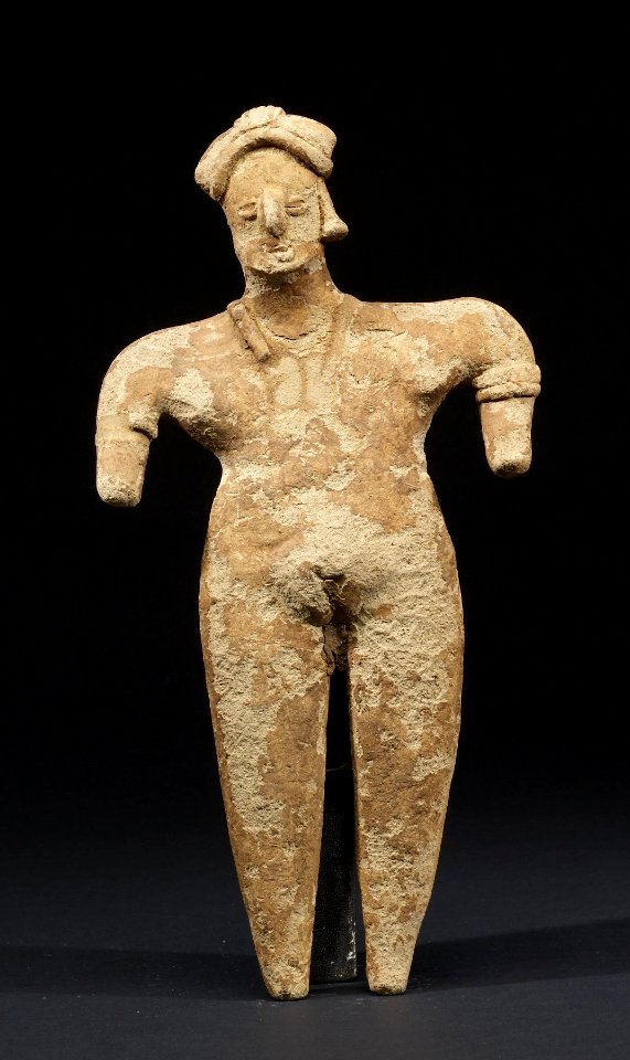 Colima - One of Four Figures, Standing Female - Walters 200920602