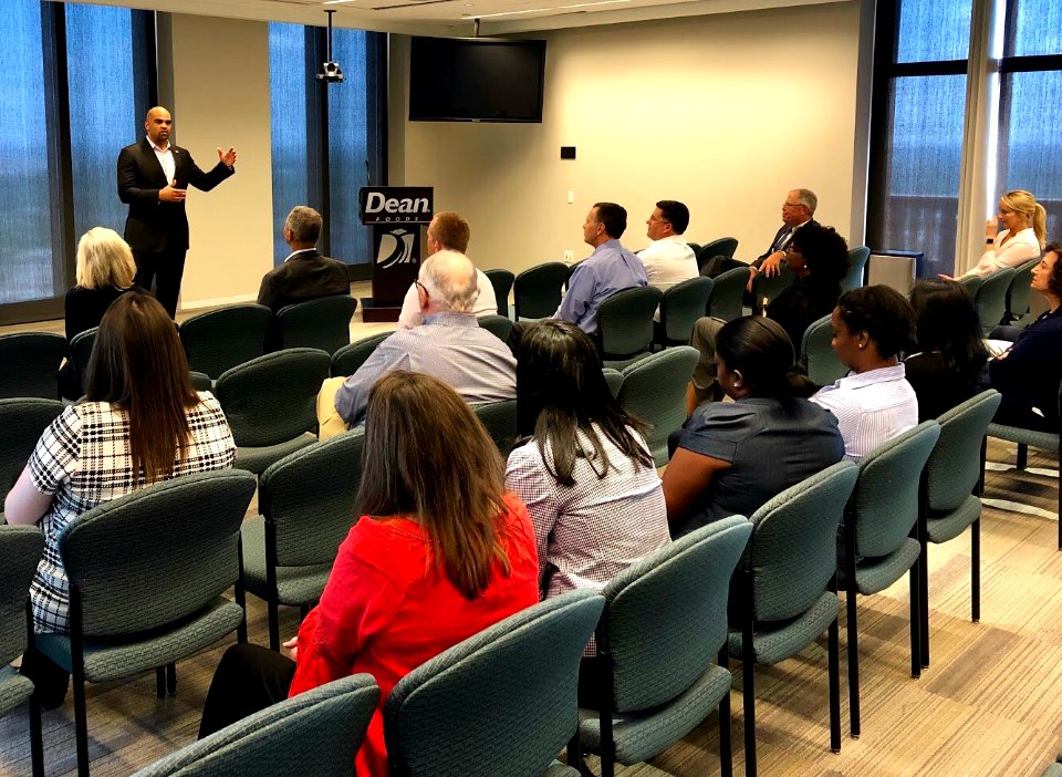 Colin Allred at Dean Foods - Aug 2019 02