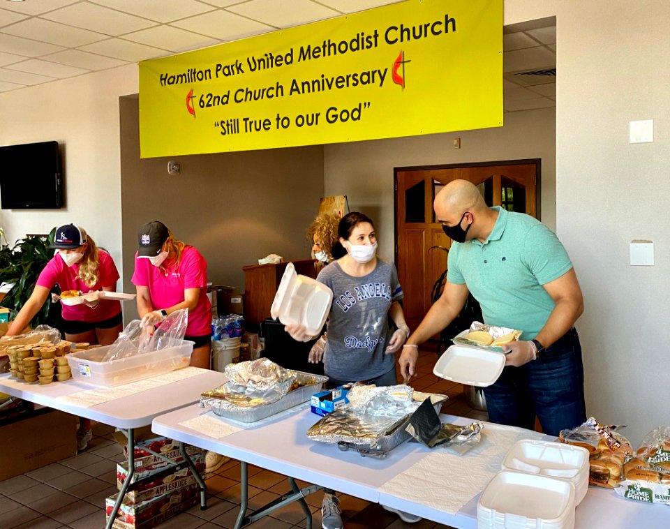 Colin Allred at Hamilton Park United Methodist Church - 2020 02