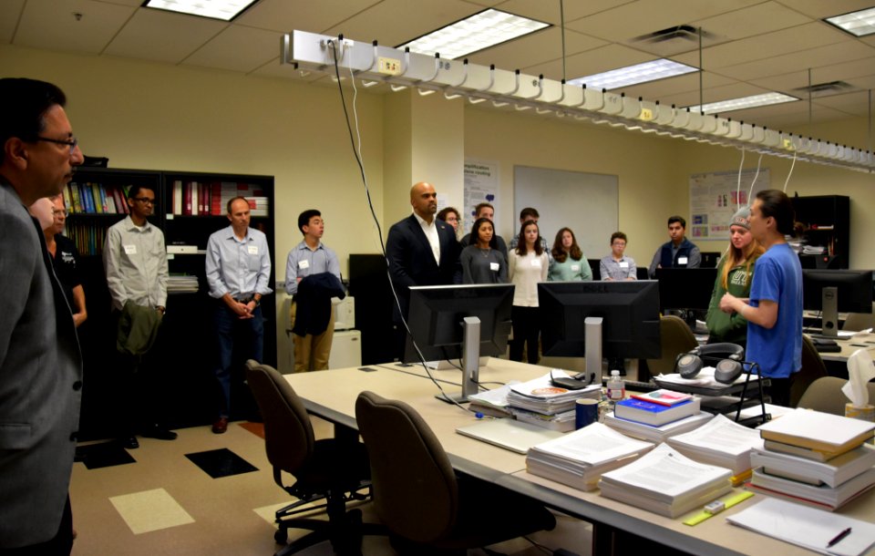 Colin Allred at UT Dallas STEM a 03