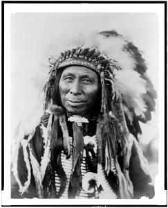 Black Thunder, Sioux Indian, head-and-shoulders portrait, facing slightly left LCCN93503250