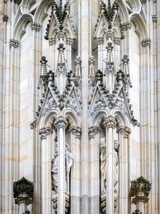 Ornaments cologne cathedral architecture photo