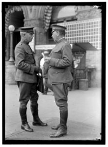 BLACK, WILLIAM MURRAY. BRIGADIER GENERAL, U.S.A. RIGHT, WITH LT. COL. PIERCE LCCN2016867943