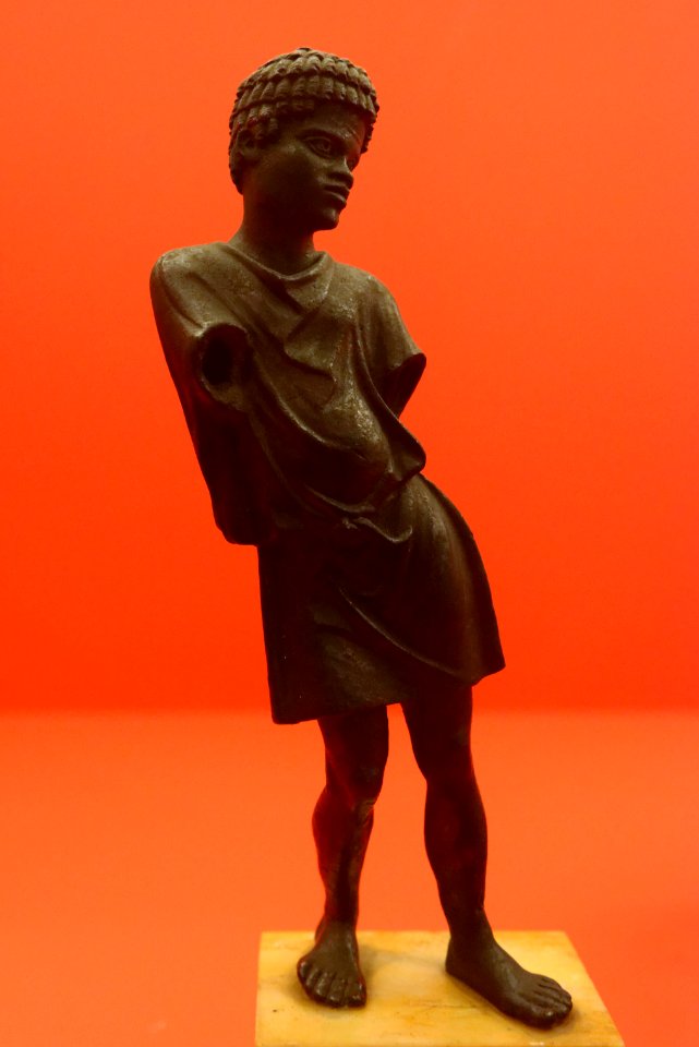Black young man CdM Bronze 1010