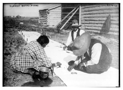 Blackfeet painting history LCCN2014698389