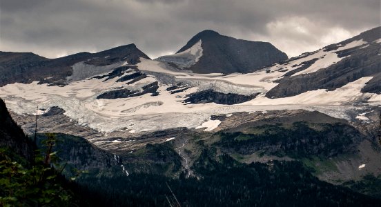 Blackfoot Glacier and Blackfoot Mountain