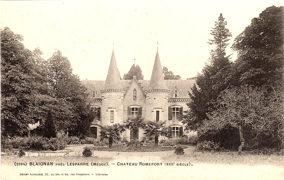 Blaignan - château Romefort 2