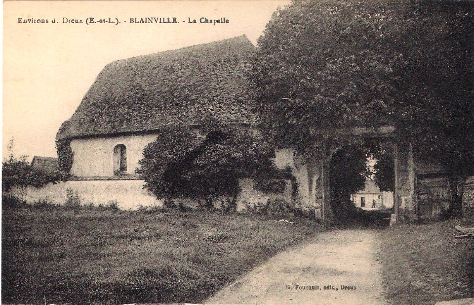 Blainville La Chapelle Saint-Anne Marville-Moutiers-Brûlé Eure-et-Loir France