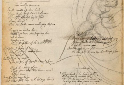 Blake manuscript - Notebook 17 Earth Answer