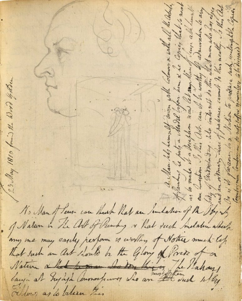 Blake manuscript - Notebook - page 067