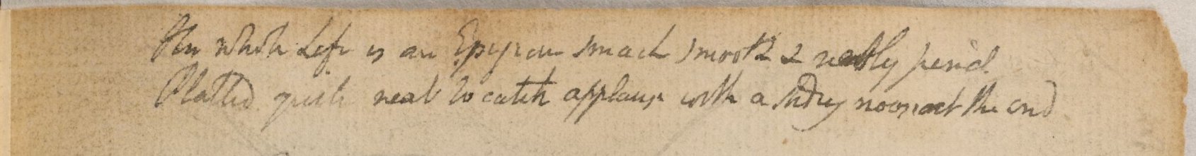 Blake manuscript - Notebook 57 - Her whole Life is an Epigram