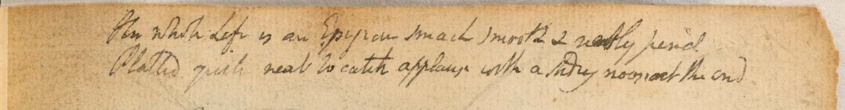 Blake manuscript - Notebook 57 - Her whole Life is an Epigram