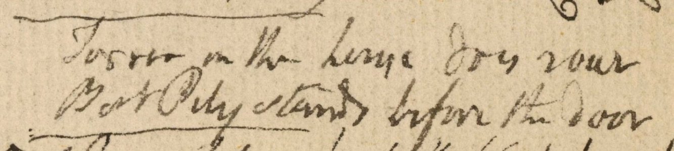 Blake manuscript - Notebook 1800 - 07 Terror in the house does roar