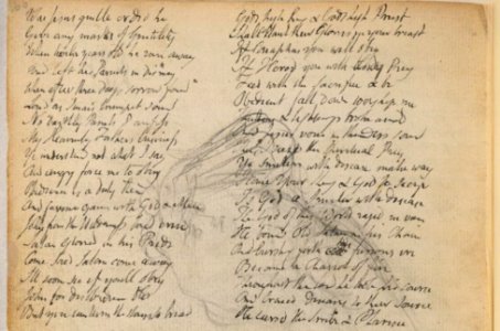Blake manuscript - Notebook Everlasting Gospel - Was Jesus gentle or did he