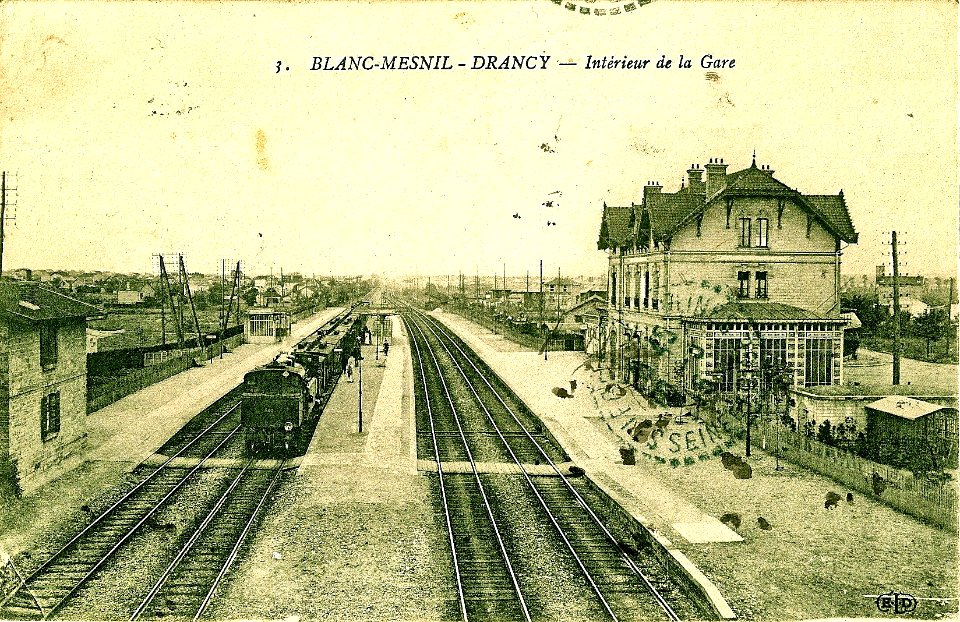 BLANC-MESNIL - DRANCY - Intérieur de la Gare