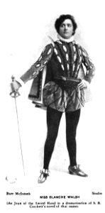Blanche Walsh as Joan of the Sword Hand