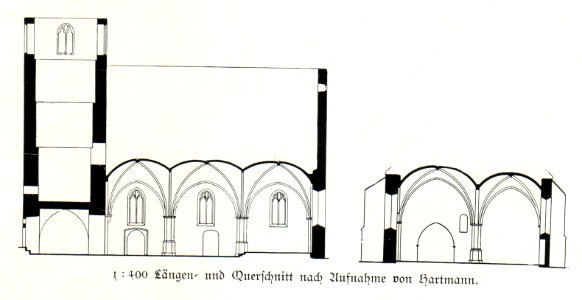 Blasheim St.Marien Längsschnitt
