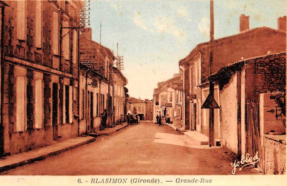 Blasimon - bourg 2
