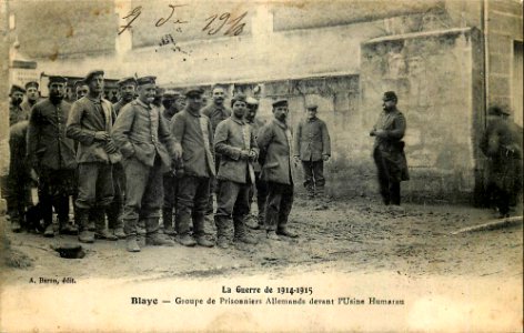 Blaye - Citadelle - Guerre 1914-1918 2