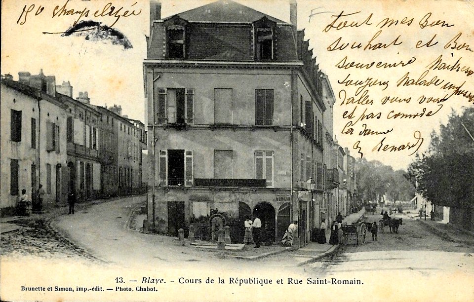 Blaye - cours de la République 1b