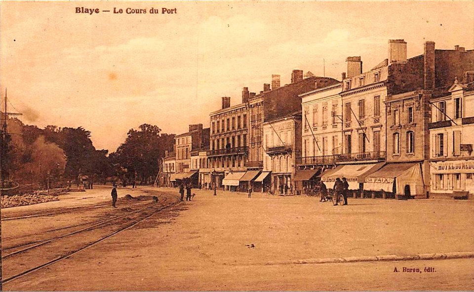 Blaye - cours du port 7