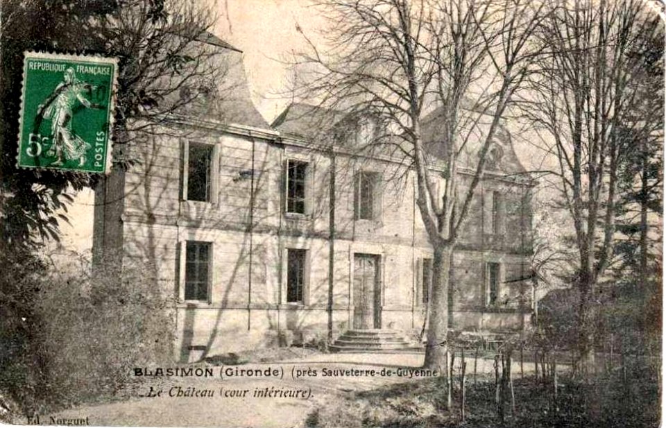 Blasimon - le château 2