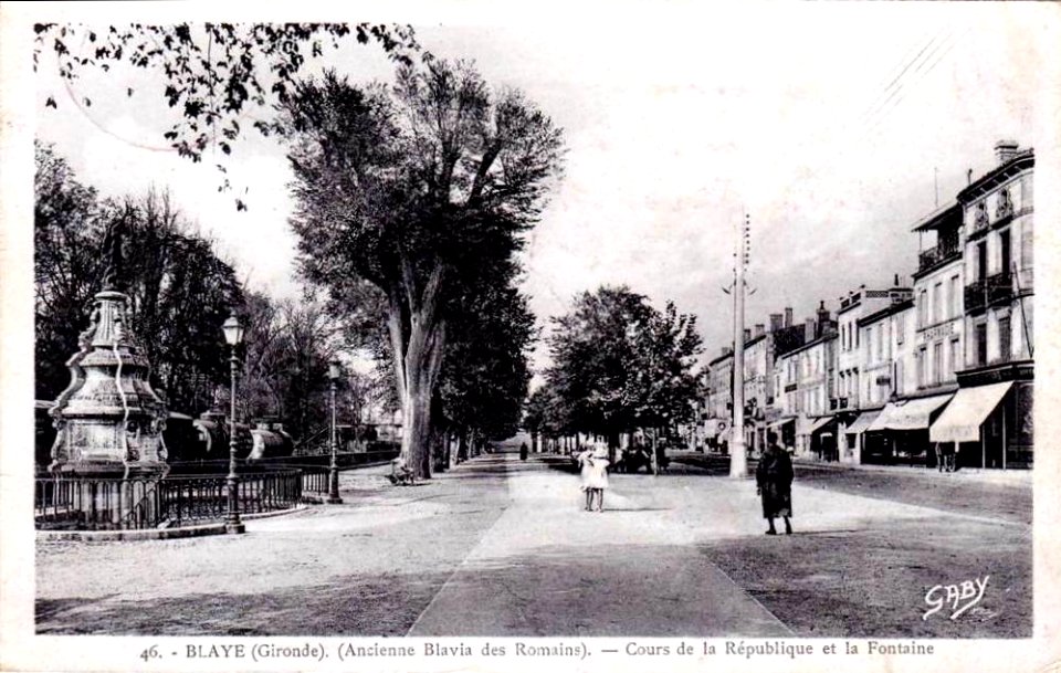 Blaye - cours de la Fontaine 2