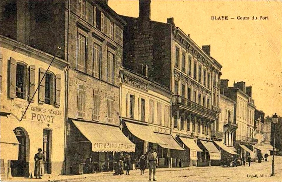 Blaye - cours du port 3