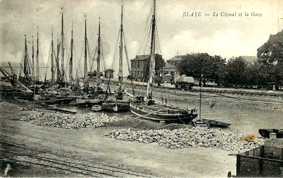 Blaye - Gare et port 3