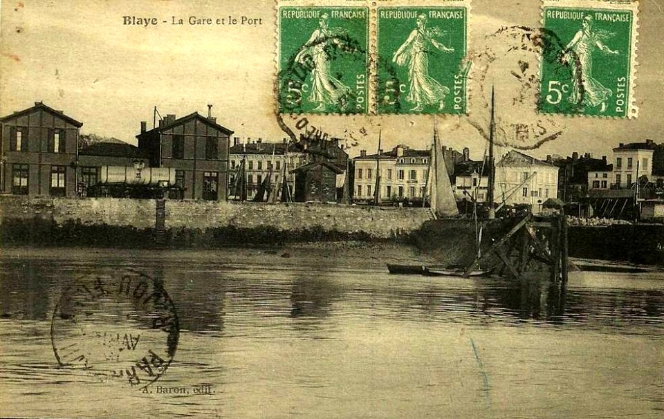 Blaye - Gare et port 1
