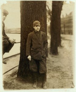Bleach-room boy-Leon Halcourt, 34 Melvin St., 16 years old. Pacific Mills. LOC nclc.01857