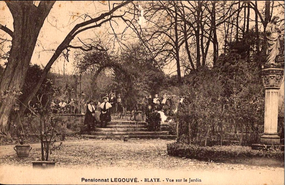 Blaye - pensionnat Legouvé