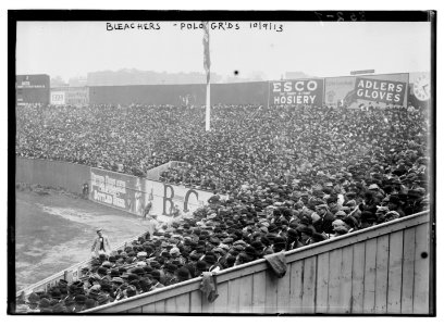 Bleachers, World Series, Polo Grounds (baseball) LCCN2014694421