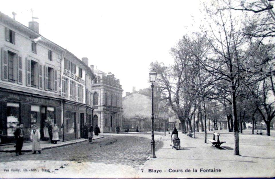 Blaye - cours de la Fontaine 3