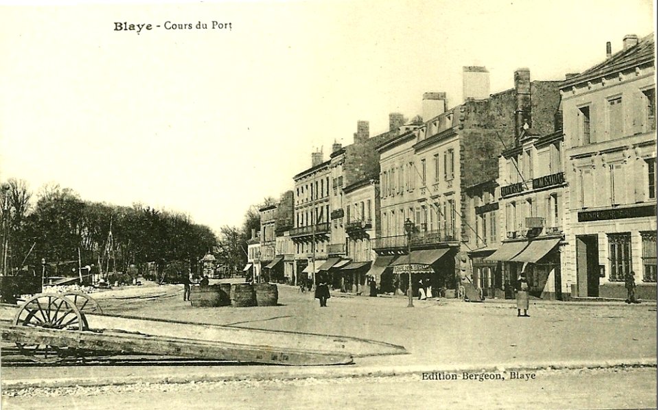 Blaye - cours du port 5