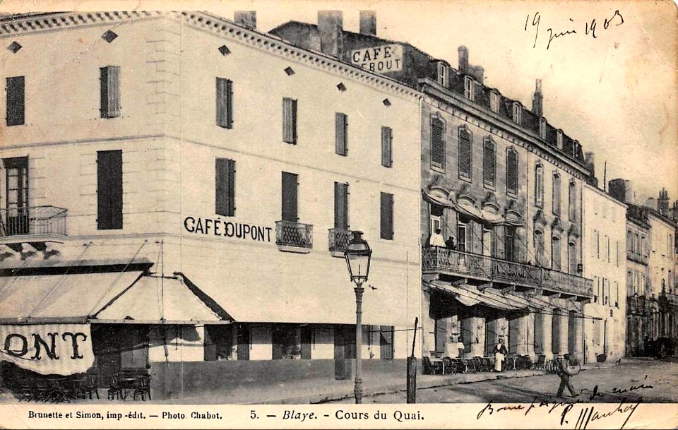 Blaye - cours du Quai