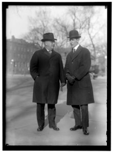 BLEAKLEY, ORRIN DUBBS, REP. FROM PENNSYLVANIA, 3-4-17-4-3-17. ELECTED, DID NOT QUALIFY. LEFT, WITH SGT. OCKER LCCN2016866984