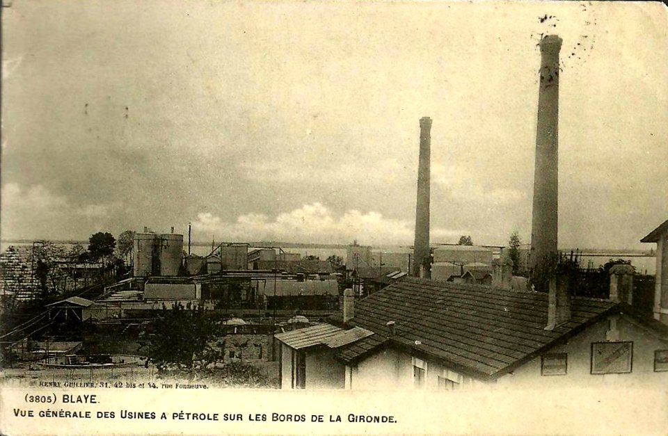 Blaye - usine à pétrole 1
