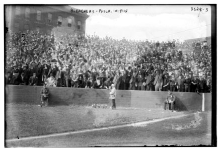 Bleachers, Baker Bowl, Philadelphia (baseball) LCCN2014700022