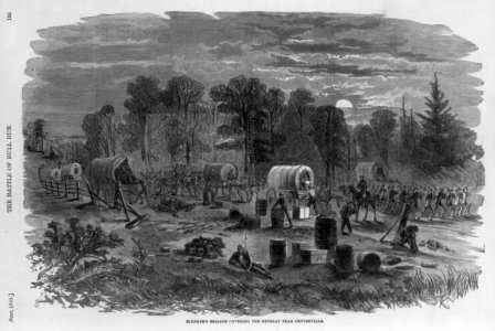 Blenker's Brigade Covering the Retreat Near Centreville LCCN2004679639